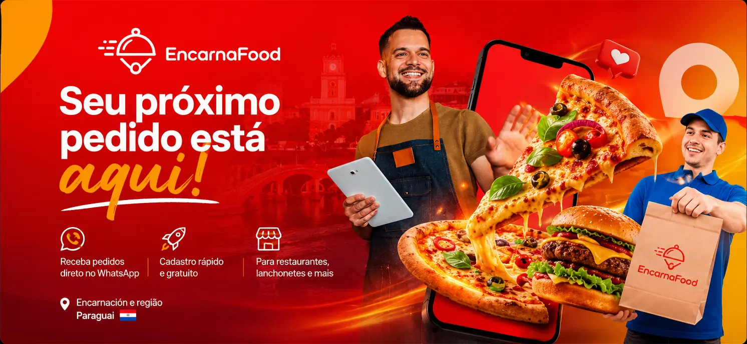 EncarnaFood — registrá tu negocio gratis y recibí pedidos por WhatsApp